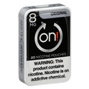 On! Nicotine Pouches, Original, 8 Mg