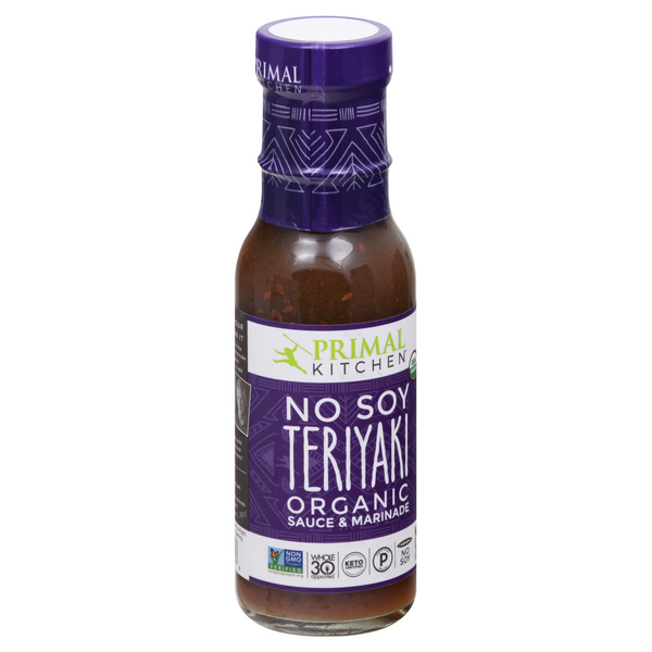 Primal Kitchen Sauce Marinade Organic No Soy Teriyaki Hy Vee   0855232007400 CL Syndigo Default Large 