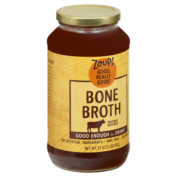 Zoup Bone Broth Seasoned with Beef HyVee Aisles Online Grocery Shopping