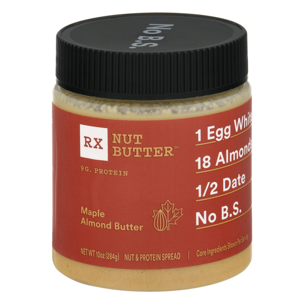 rx nut butter maple almond