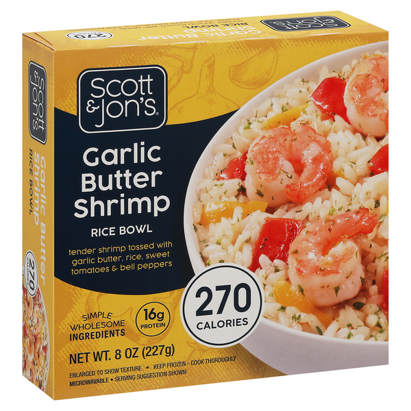 Cheating Gourmet Garlic Butter Shrimp Rice Bowl | Hy-Vee Aisles Online ...