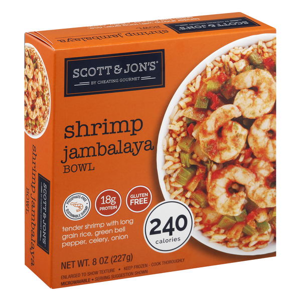 Scott & Jon's By Cheating Gourmet Shrimp Jambalaya Bowl | Hy-Vee Aisles ...