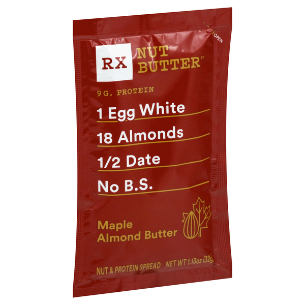 rx nut butter maple almond