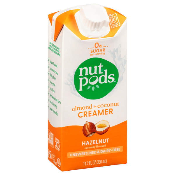 Nutpods Hazelnut Creamer Unsweetened Dairy Free HyVee Aisles Online