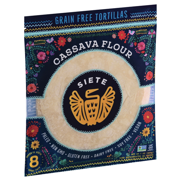 Siete Cassava Flour Grain Free Tortillas HyVee Aisles Online Grocery
