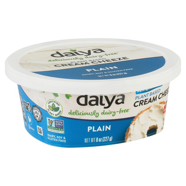 Daiya Plain Cream Cheese Style Spread Dairy Free Hy Vee Aisles Online Grocery Shopping 