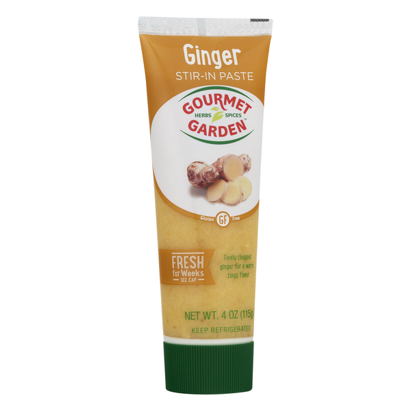 Gourmet Garden Herbs & Spices Ginger Stirin Paste 4 oz. Tube HyVee