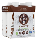 Evolve Protein Shake, Plant-Based, Double Chocolate, 4Pk