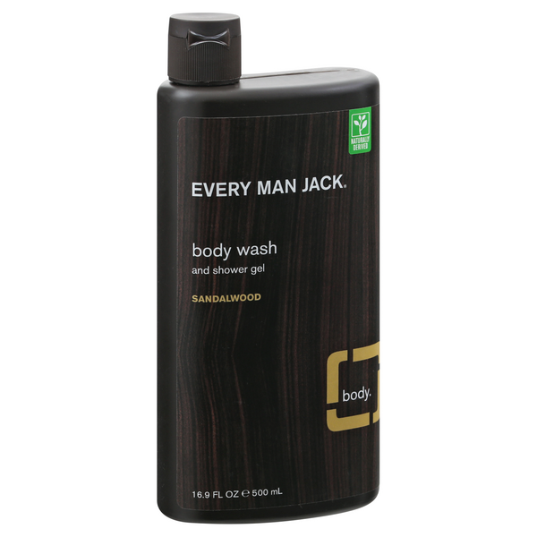 Every Man Jack Body Wash Sandalwood HyVee Aisles Online Grocery Shopping