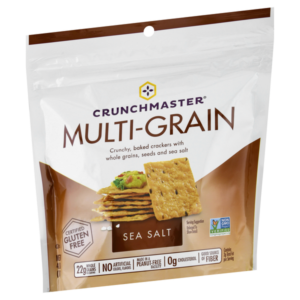 Crunchmaster MultiGrain, Sea Salt Crackers HyVee Aisles Online