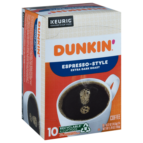 Dunkin Espresso-Style Extra Dark Roast 