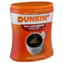 Dunkin' Coffee, Ground, Medium Roast, 100% Colombian