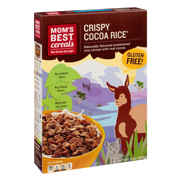 Mom's Best Crispy Cocoa Rice Cereal: Product & Nutrition Info