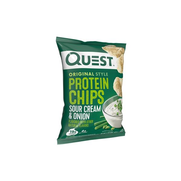Quest Protein Chips Sour Cream & Onion Flavored Original Style HyVee