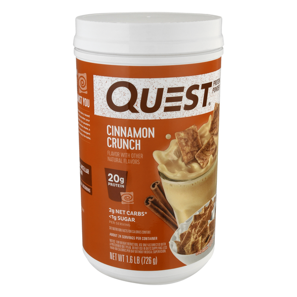 Quest Protein Powder Cinnamon Crunch HyVee Aisles Online Grocery Shopping