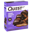 Quest Caramel Chocolate Chunk Flavor Protein Bar 4-2.12 oz. Bars