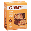 Quest Hero Chocolate Peanut Butter Protein Bar 4-1.90 oz. Bars