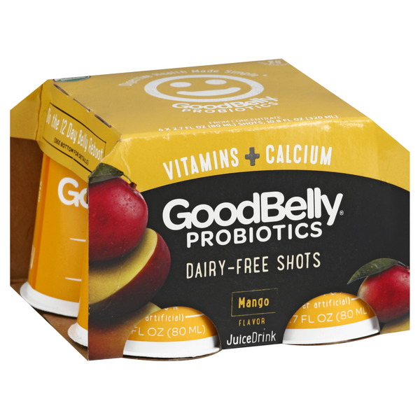 GoodBelly Probiotics Shots, Original