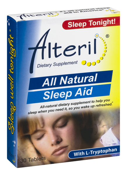 Alteril All Natural Sleep Aid Tablets | Hy-Vee Aisles Online Grocery ...