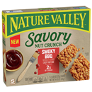 Nature Valley Savory Nut Crunch, Smoky BBQ Bars, 5-0.89 oz