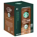 Starbucks Doubleshot Energy Coffee Beverage, Mocha - 4Pk