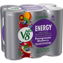 V8 + Energy Pomegranate Blueberry Flavored Vegetable & Fruit Juice 6Pk