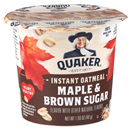 Quaker Maple & Brown Sugar Instant Oatmeal