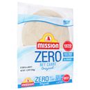 Mission Zero Net Carbs Original Tortilla Wraps, 8Ct