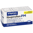 TopCare Ibuprofen PM Softgels