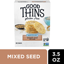 Good Thins Rice Snacks, Gluten Free, Mixed Seed