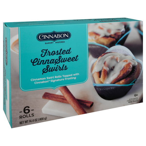 Cinnabon Frosted CinnaSweet Swirls | Hy-Vee Aisles Online Cinnabon Frosted CinnaSweet Swirls | Hy-Vee Aisles Online