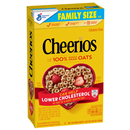 General Mills Cheerios Oat Cereal, Toasted Whole Grain, Family Size