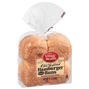 Village Hearth Old Fashioned Hamburger Sesame Buns