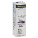 Neutrogena Sunscreen, Face Serum, Moisturizing, Fragrance Free, Spf 60+