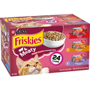 Purina Friskies Meaty Prime Filets  Favorites Cat Food Variety Pack 24-5.5 oz Cans