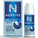 Nervive Nervive Pain Relieving Roll On, Max Strength Topical Pain Relief, Over-The-Counter Medicine Roll On, 2.5 Oz