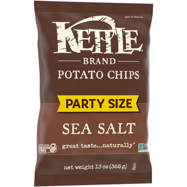 Kettle Brand Potato Chips, Sea Salt Kettle Chips, 5 Oz