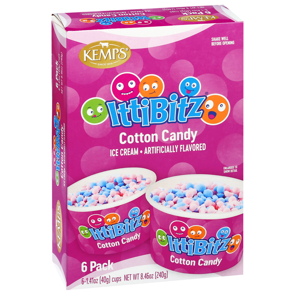 IttiBitz Cotton Candy 6-1.4 oz Cups | Hy-Vee Aisles Online Grocery