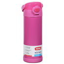 Thermos 16oz Stainless Steel Water Bottle, Pink