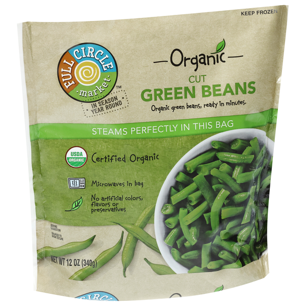 Full Circle Organic Steam in Bag Cut Green Beans | Hy-Vee