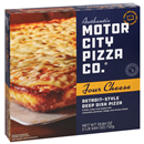 Motor City Pizza, Detroit-Style Deep Dish, Four Cheese