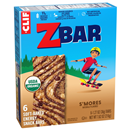 CLIF Kid ZBAR Organic S'mores 6-1.27 oz Bars