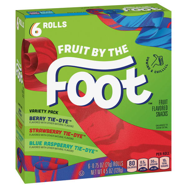 Betty Crocker Fruit by the Foot Fruit Flavored Snacks Variety Pack