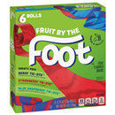 Betty Crocker Fruit by the Foot Fruit Flavored Snacks Variety Pack, 0.75 oz, 6 count