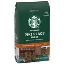 Starbucks Coffee, Ground, Medium Roast, Pike Place Roast
