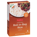 Hy-Vee Instant White Boil-in-Bag Rice 4Ct
