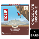 CLIF Bar, Chocolate Brownie, Non-Gmo Energy Bars, 5-2.40 oz