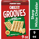 Cheez-It Grooves Sharp White Cheddar