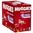 Huggies Little Movers Size 3, 16-28LB