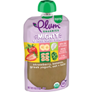 Plum Organics Tots Mighty 4 Kale Strawberry Amaranth & Greek Yogurt Essential Nutrition Blend